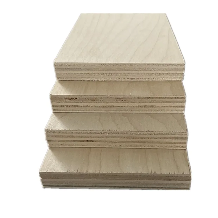 Uv Prefinished Birch Plywood/baltic Birch Plywood For Canada Market