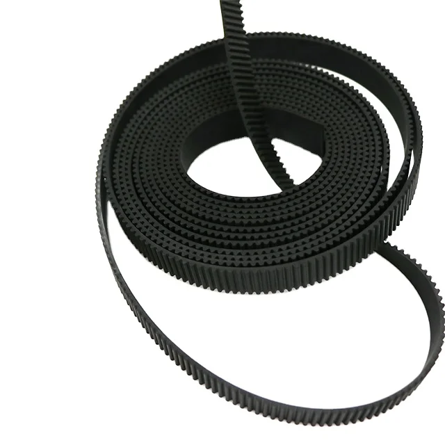 9meters 3M-15MM Polyurethane with steel core black belt width 15mm HTD3M PU open belt timing belt for inkjet printer