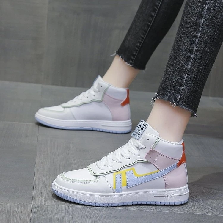 

WF12 Women fashion Platform casual popular girls sports shoes