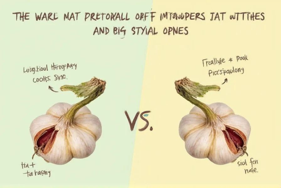 Comparison of fresh garlic cloves and garlic supplement pills showing visual equivalency