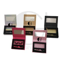 

3d 5d 6d 25mm real mink lashes vendor custom no logo packaging box with lash tweezer mirror eyelash case
