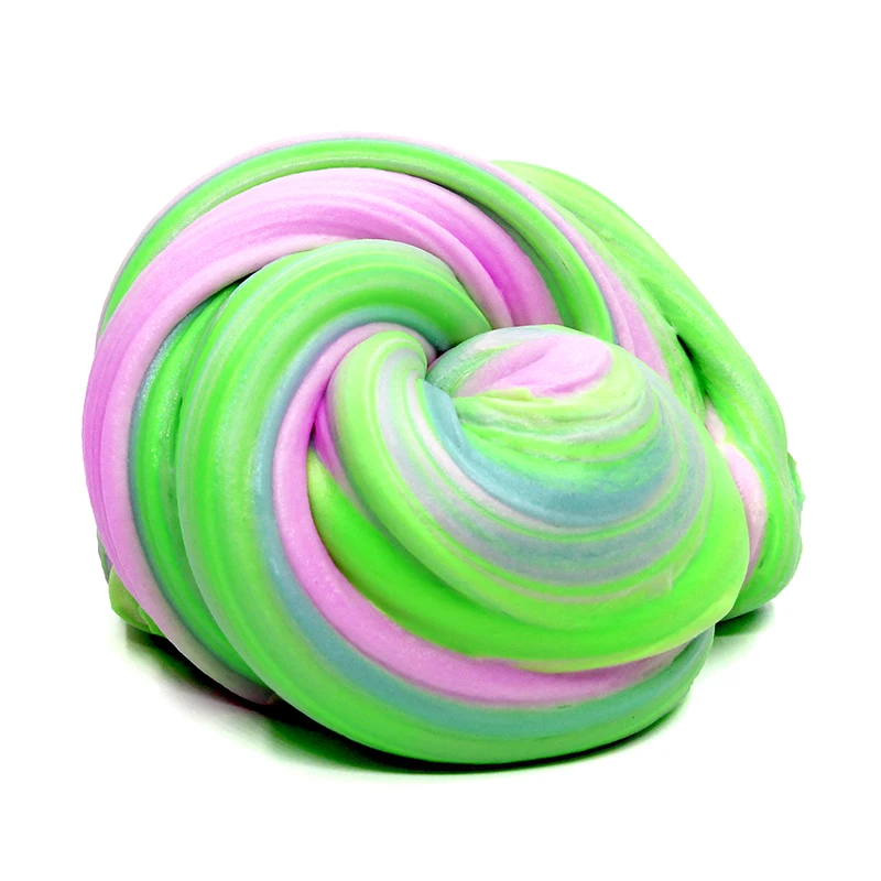 
SISLAND Fluffy Slime Putty Mud Stress Relief Toys 