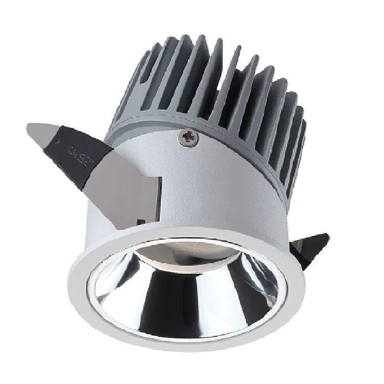 Tunable 12W led downlight LED Ceiling Recessed COB adjustable downlight with DALI control