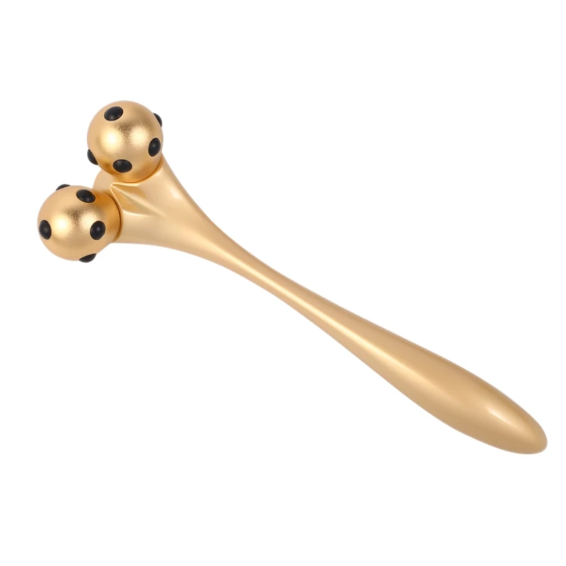 

3d roller face-lifting aluminum instrument germanium facial neck massage roller