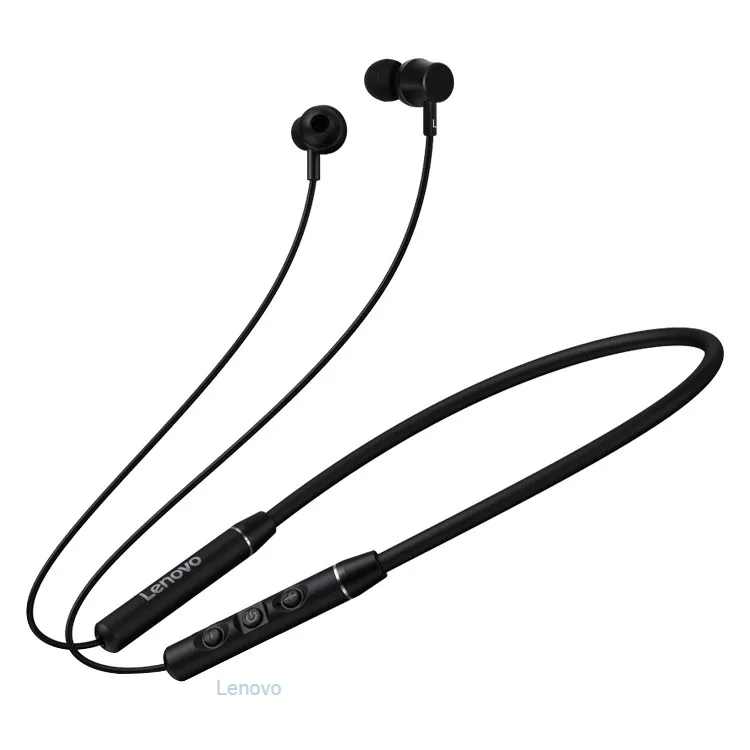 

Wholesale Original Lenovo QE03 Neck-mounted Wireless Sports Earphone with Magnetic Wire Control Function, Black