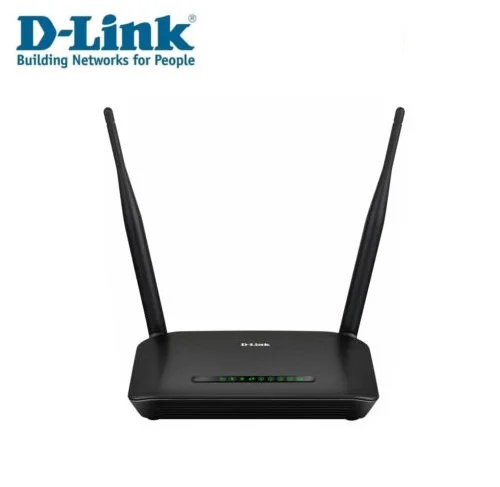 

D-Link DSL-2740M Wireless N300 ADSL2+ Modem Router - 4x 10/100 Fast Ethernet LAN Ports PK TP-LINK, Black