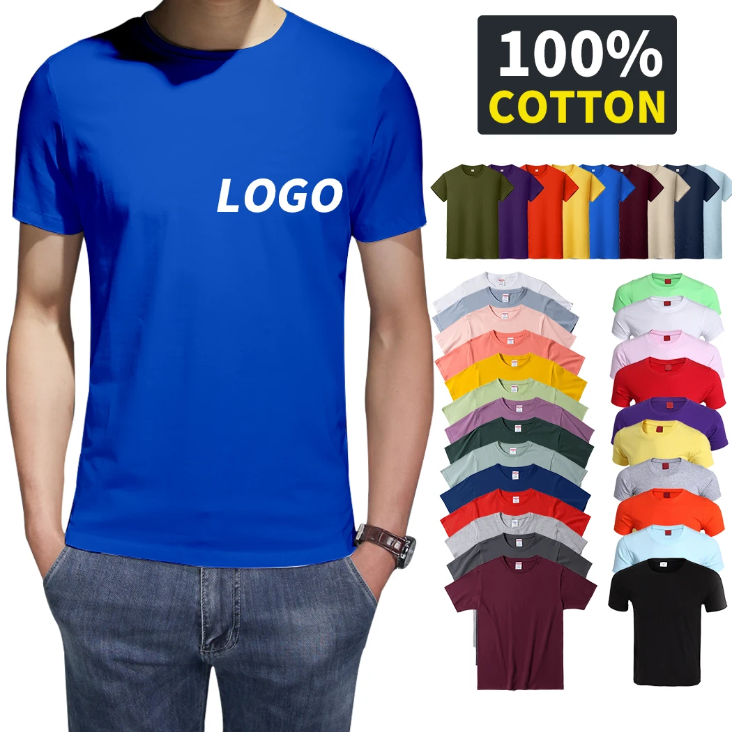 

plain t-shirt custom logo shirt and shorts set mens mens shirts 100% cotton