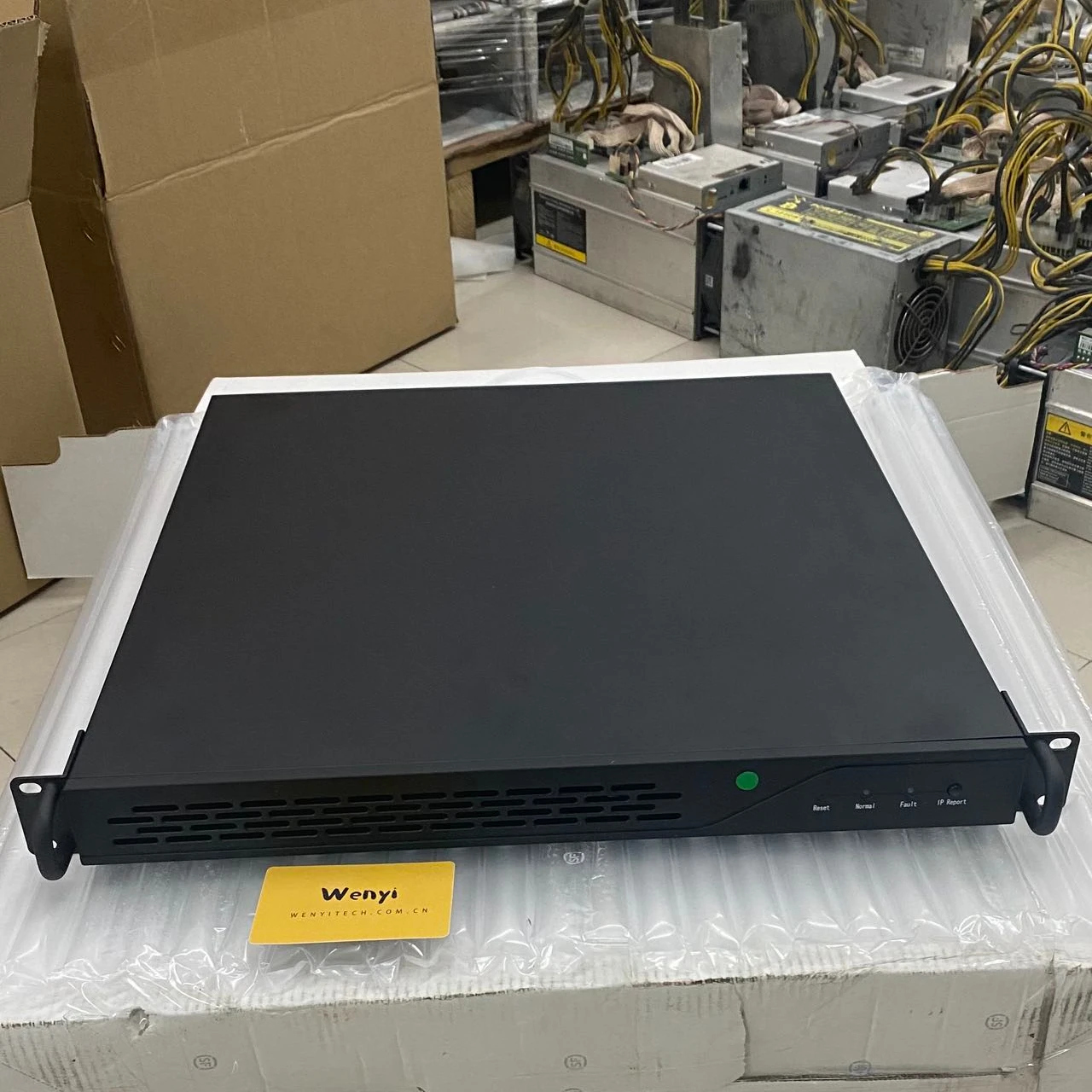 

Brand new stock JASMINER X4-1U SERVER 520M 240W JASMINER X4 2.5G ETHASH