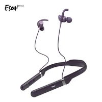 

Eson Style Wireless Earbuds Stereo Headset Build in mic In-Ear bluetooth headphone Earbuds CE Rohs OEM necklace earphone
