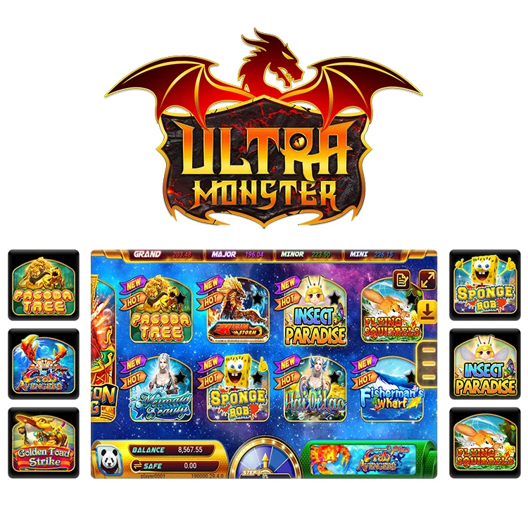 

Top Quality Ultra Monster Main Board Game Play Online Fish Game Software, Customize