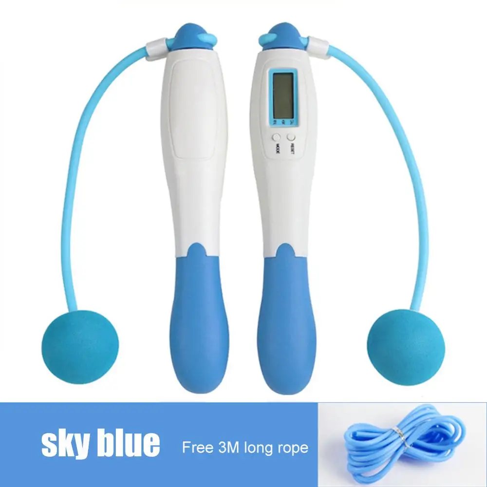 

Ropeless Jump with Digital Calories Counter Adjustable Training Workout Cordless Skipping Rope Fitness Equipments
