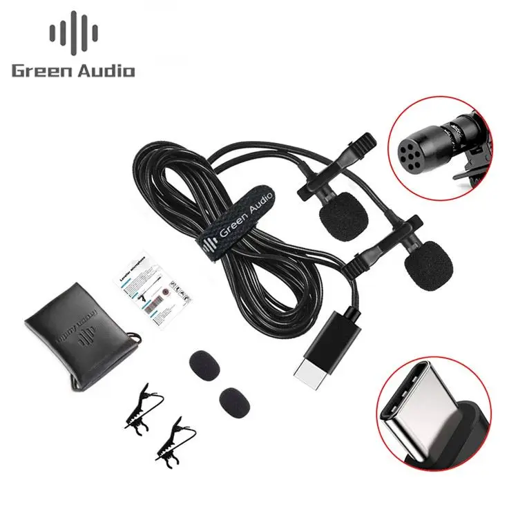 

GAM-140T New Design USB Interface Lavalier Microphone With Great Price, Black