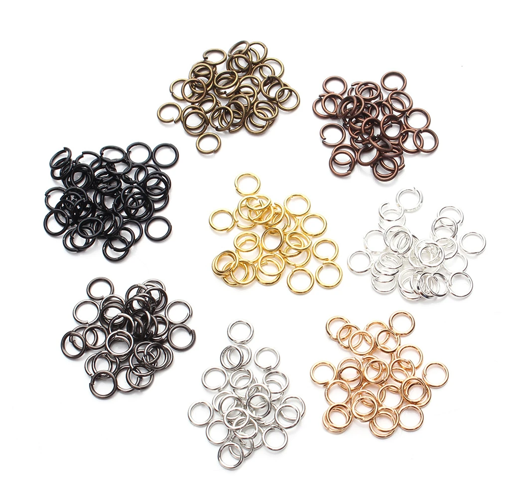 

Jump Rings Round Diamond Stainless Steel Jumping Ring