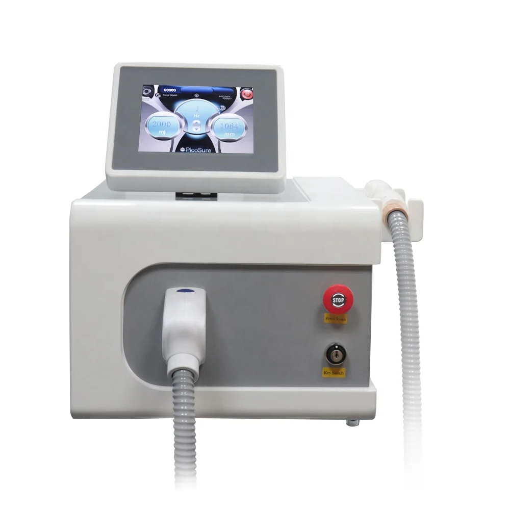 

Factory Directly Sale ND Yag Pico Laser Tattoo Removal Machine Sale with OEM