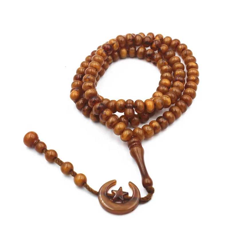 

Abacus Beads 99 Muslim Rosary Beads Islamic Psalm Tasbih Arabic Bracelet Necklace Prayer beads Eid Gifts, 8 colors
