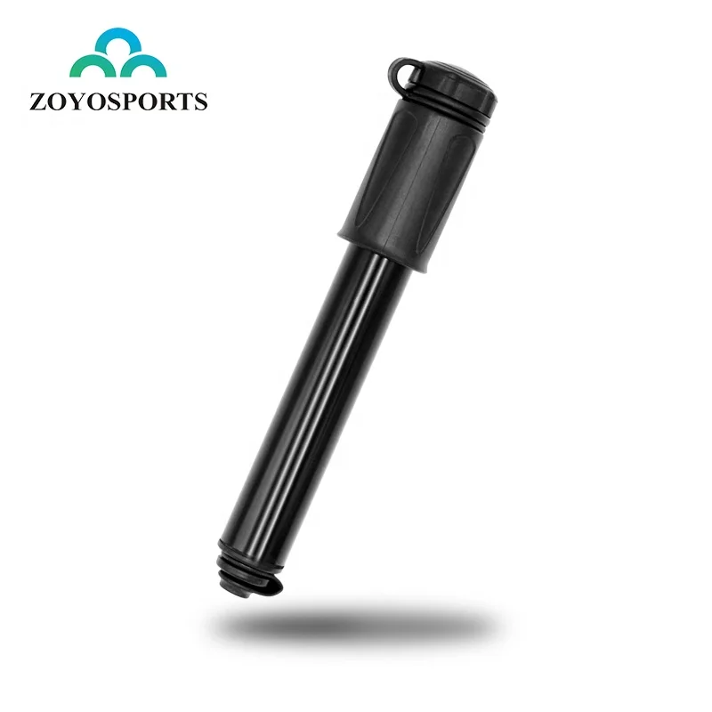 

ZOYOSPROTS Classic Edition pump Fits valves High Pressure 100PSI Bicycle Tire Pump for Road and MTB Mini Bike Pump, Black(or custom )