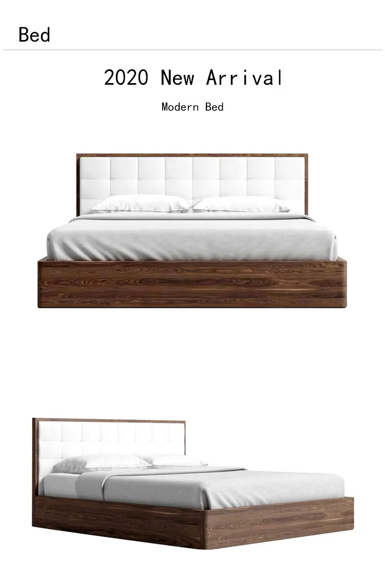2020 New Model Modern Wooden Bed Designs Fashion Bed With Storage Buy Modern Bed,Bed With