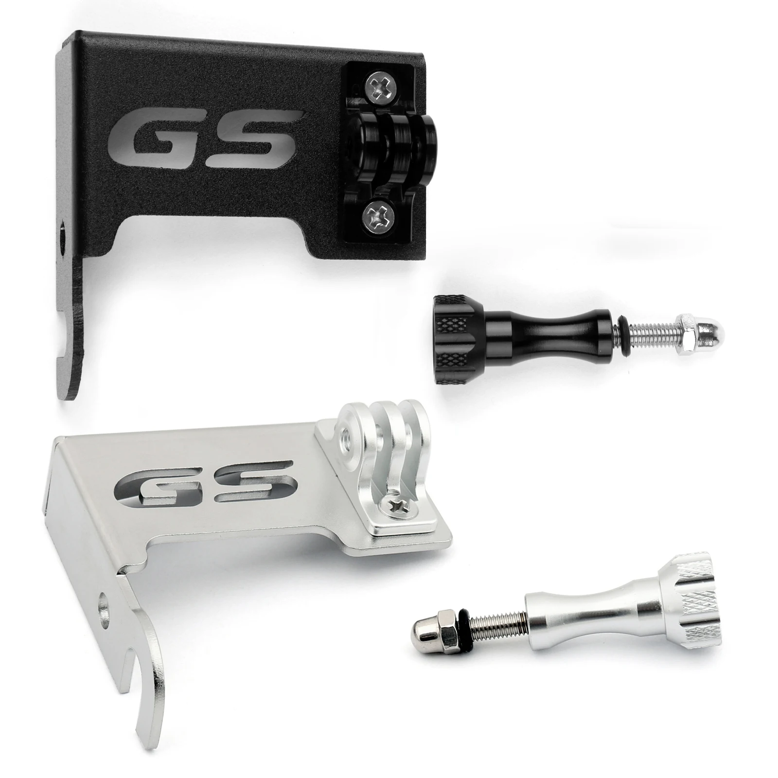 

Areyourshop Left Bracket Action Cam Gopro Sj4000 & Compatible Mount For BMW R1200GS Lc/ADV