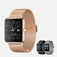 

2019 newly Mens mobile phone watch With Phone Call 2G GSM SIM TF Card Camera for Android iphones Z60 Smart watch