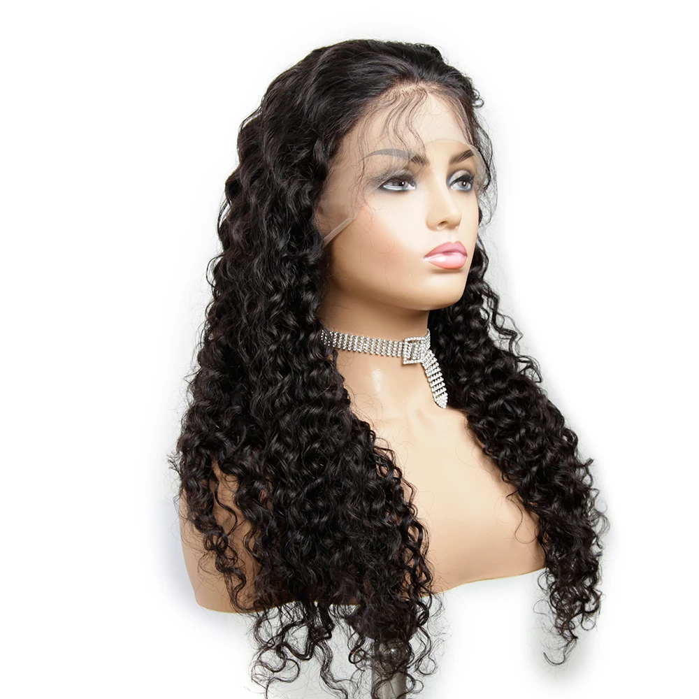 

Wholesale 150% Density Raw Unprocessed Cuticle Aligned Human Hair Wigs 100% Virgin Lace Front Wigs For Black Women