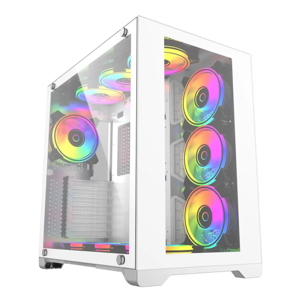 Lian-Li Pc-O11 Dynamic Mid-Tower E-Atx Pc Case - White, White,Black ...