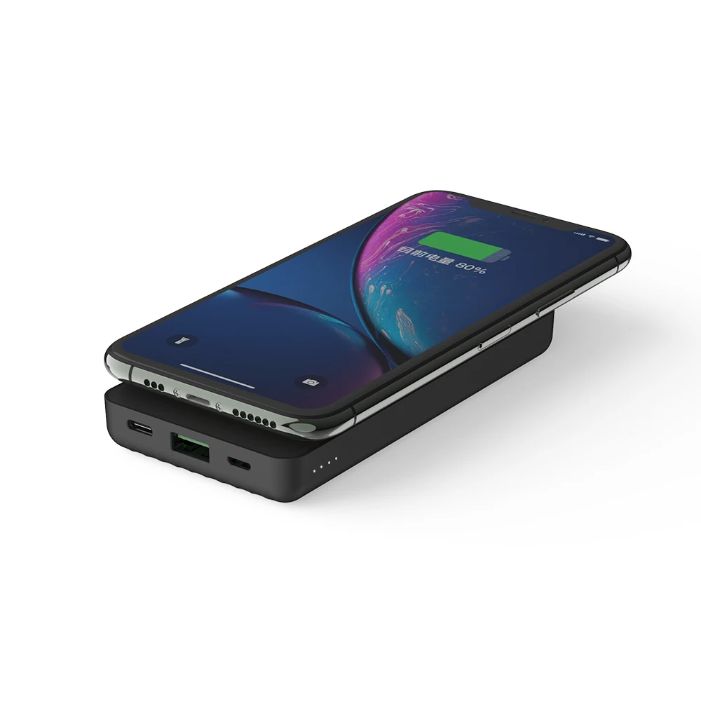 Wireless 10W Protable Charge 10000mAh Quick Charge 3.0& PD18W External High Quality Li-Polymer Bettery Power Bank - ANKUX.COM