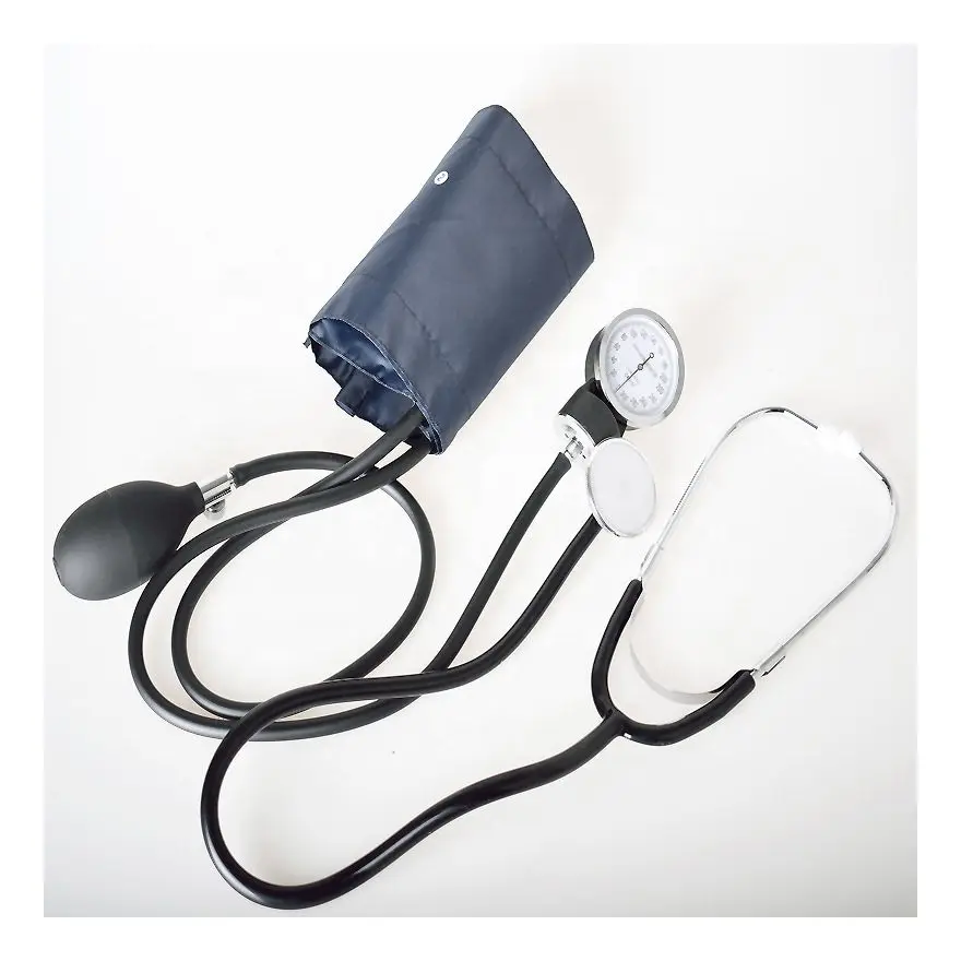 

ISO CE tensiometro de mueca Stethoscope Medical sethoscope Blood Pressure Cuff Kit estetoscopio stethescope aneroid