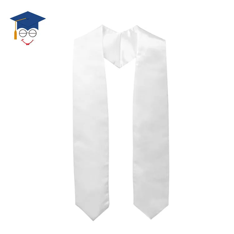 

Low discount White Graduation Sashs Graduation Stoles 60"