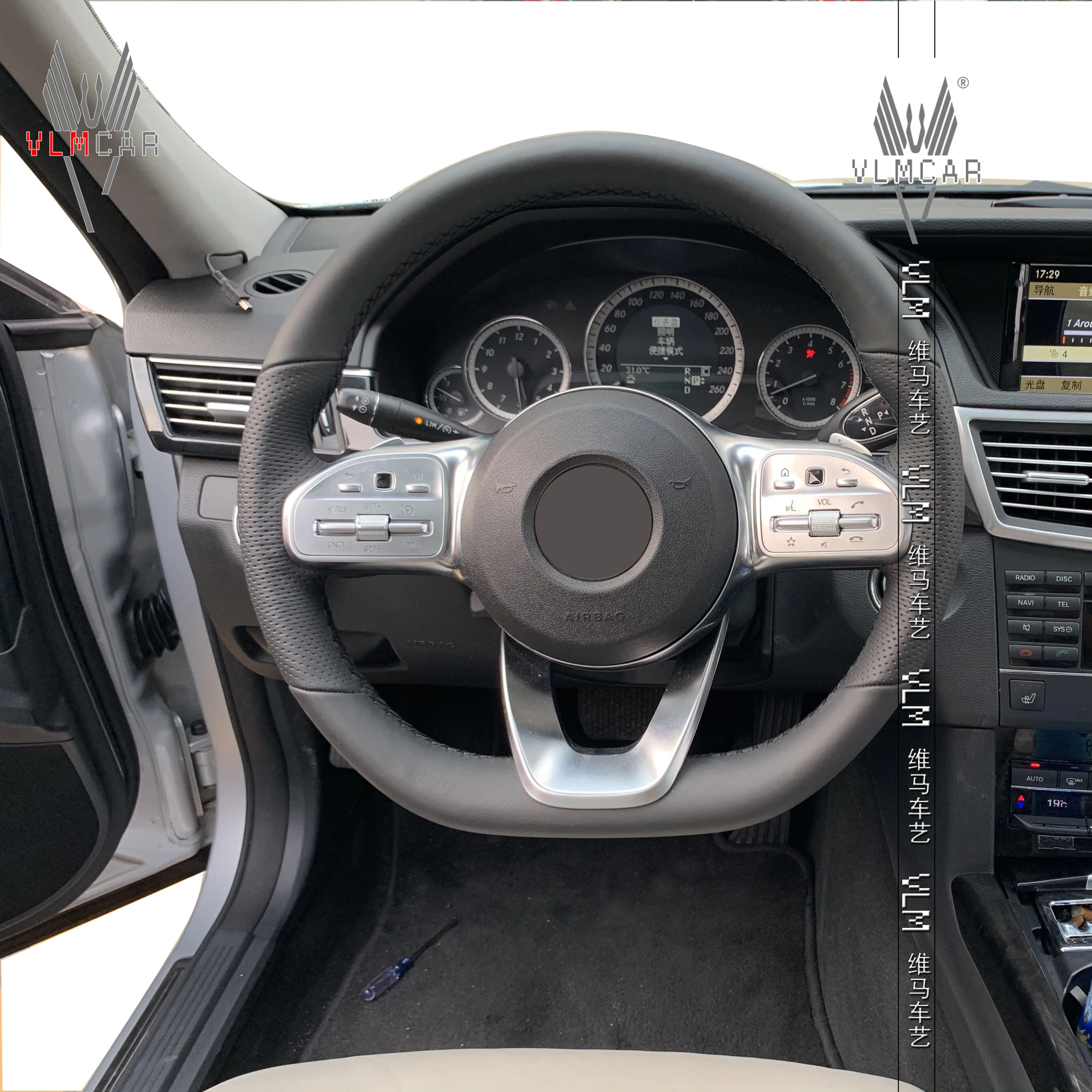 Carbon Fiber Steering Wheel For Mercedes Benz C Class A Class B Class E Class Gla Glc Gle Old Model To New Amg Steering Wheel Buy Steering Wheel Carbon Fiber Steering Wheel For Benz W205 W213 W212