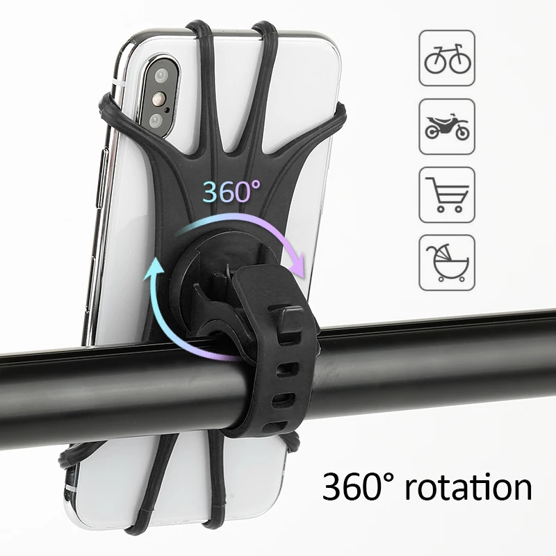 

Bike Phone Holder Bicycle Mobile Cellphone Holder Motorcycle Phone Accessories Suporte Celular For IPhone Samsung Xiaomi