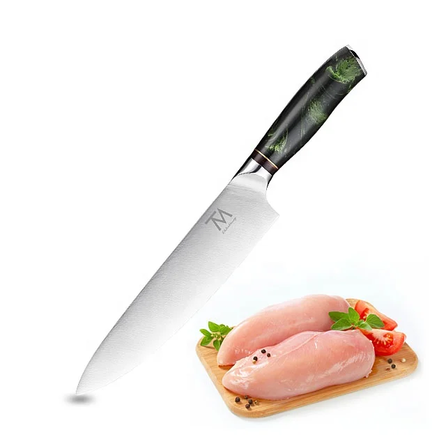 

High Quality 8 Inch German Steel Kitchen Chef Knife Customized Wholesale Professional Cooking Chef Knife