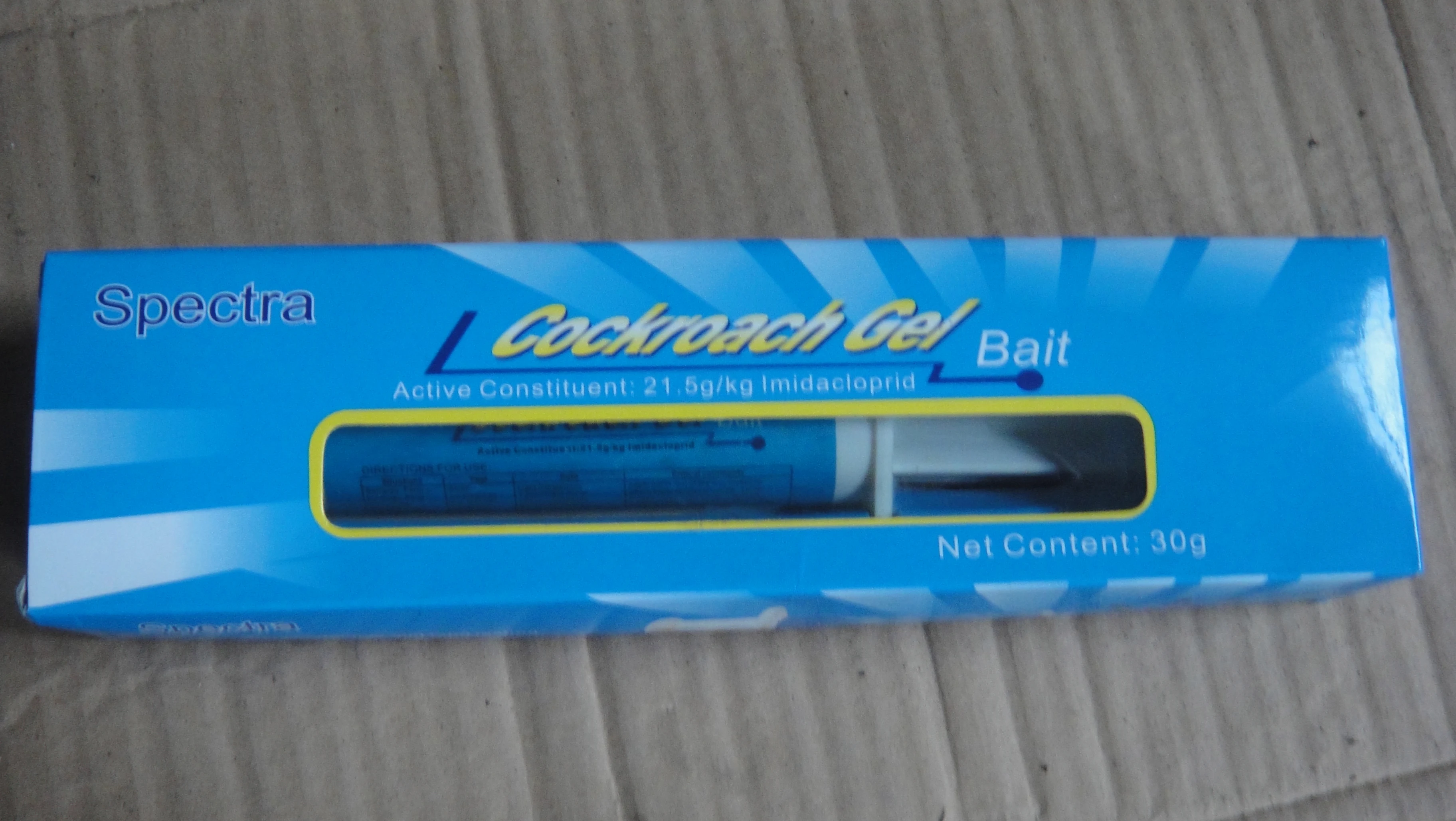 
Cockroach Killer Gel Imidacloprid 2.15% for Kitchen Washing Room Premise 