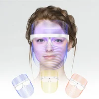 

3 Colors LED Mask Light Therapy Face Beauty Instrument Facial SPA Treatment Anti-aging Anti Acne Wrinkle Removal