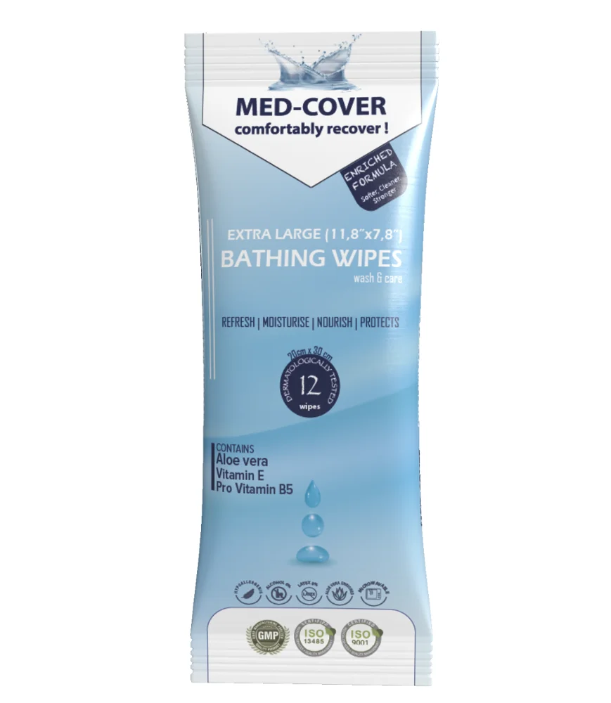 
Med - Cover Bathing Wipes 