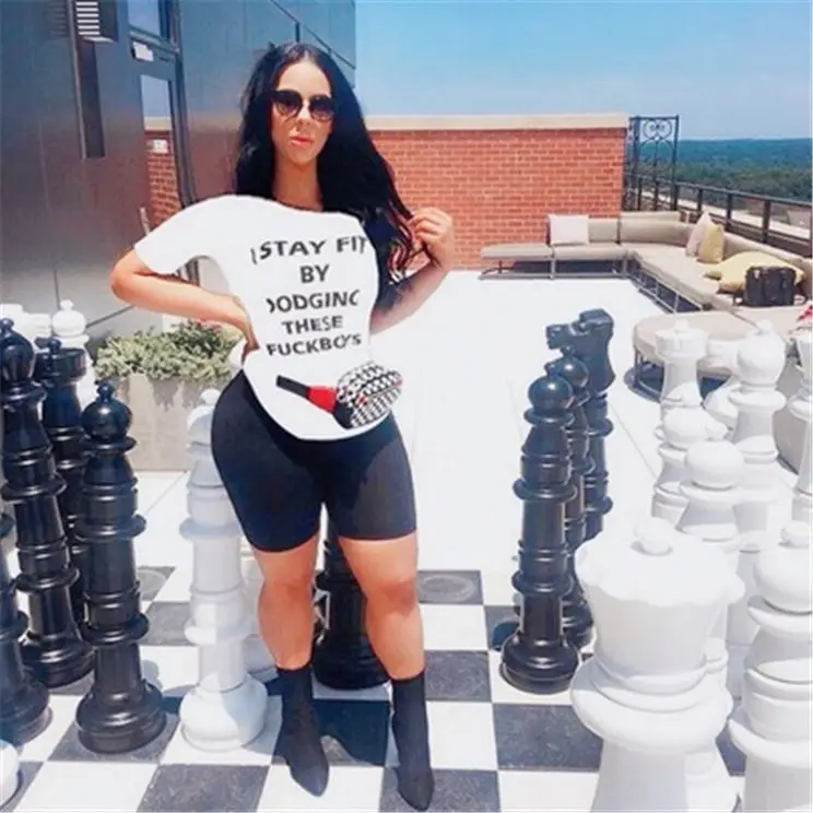 

M9787 2 Piece Set Women Clothing Streetwear Outfits 2 Piece Sets Bodycon