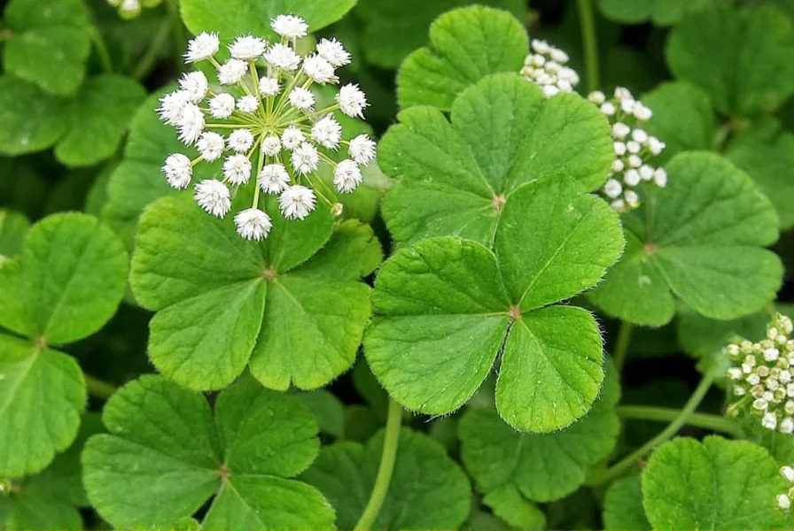 White Dutch clover used as a cover crop between vegetable rows