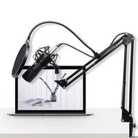 

Professional cardioid studio microphone microphone kit with microphone stand