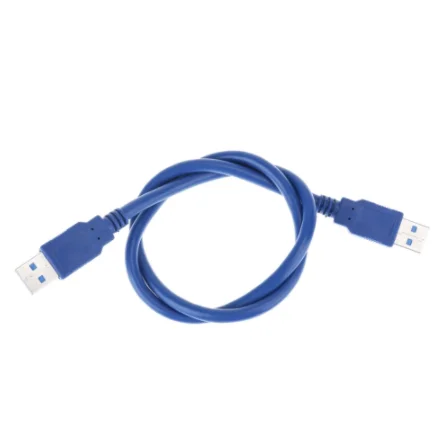 

60CM USB 3.0 Cable For Riser Card 010S 010X 009S 008C 008S Blue Red Black A to A Cable, Red/blue/black