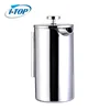 FDA/LFGB double wall stainless steel french coffee press maker