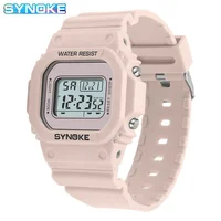 

SYNOKE best selling lady and men watch fashion analog digital wristwatches