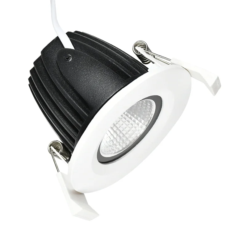 High Quality Commercial Lighting Embedded COB 3 Color Dimmable Tuya Smart LED Downlight