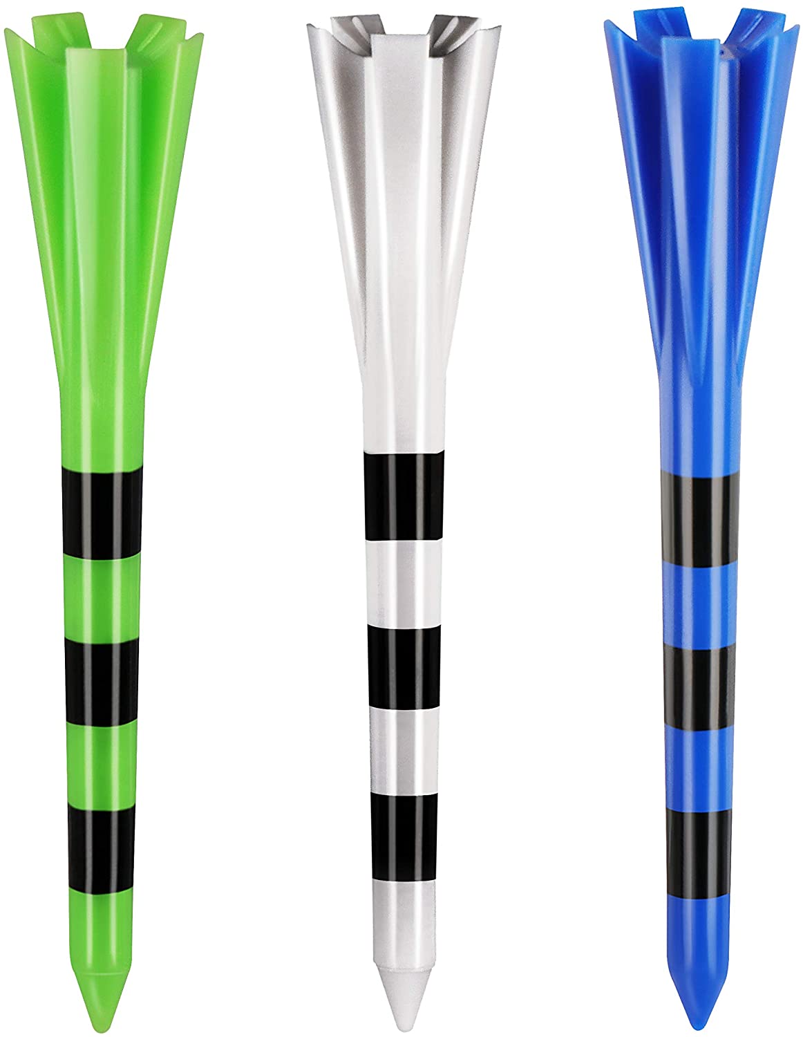 

Plastic Golf Tees Pack of 75 (3-1/4" & 2-3/4" Available)