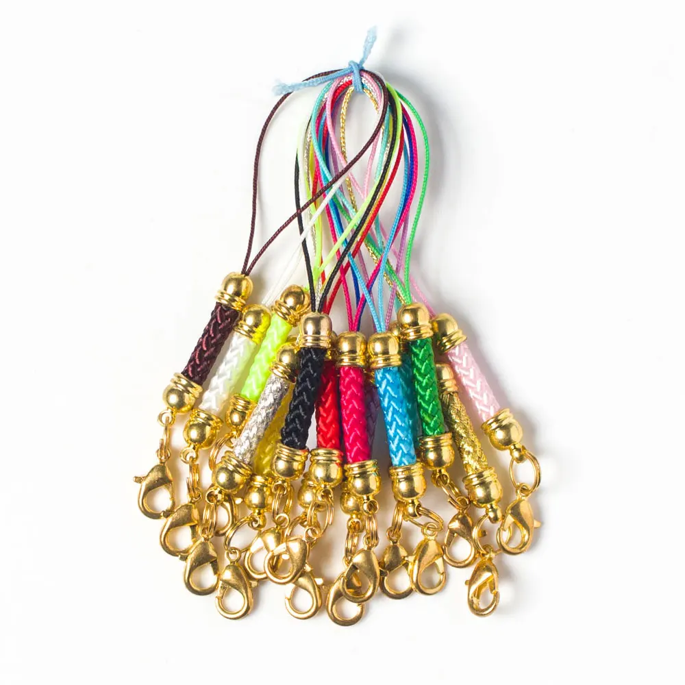 

high-grade nylon color line mobile phone accessories pendant rope for jewelry findings making wholesale new classic hot sale