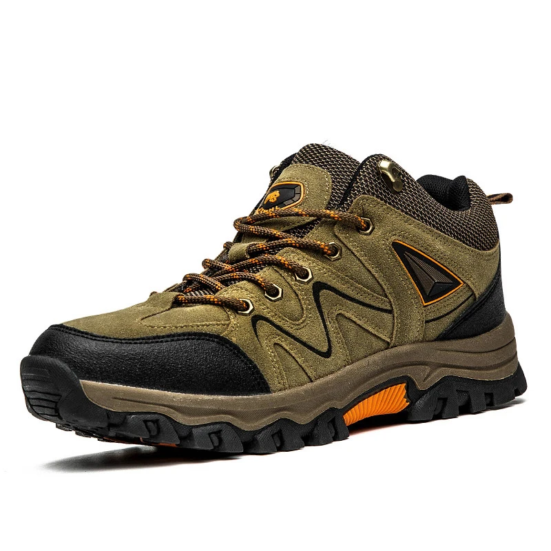 

Hiking Non-Slip Trekking Shoes Camping Travel Sports Shoes Warm Nature Trekking Men Hiking Shoes, Grey