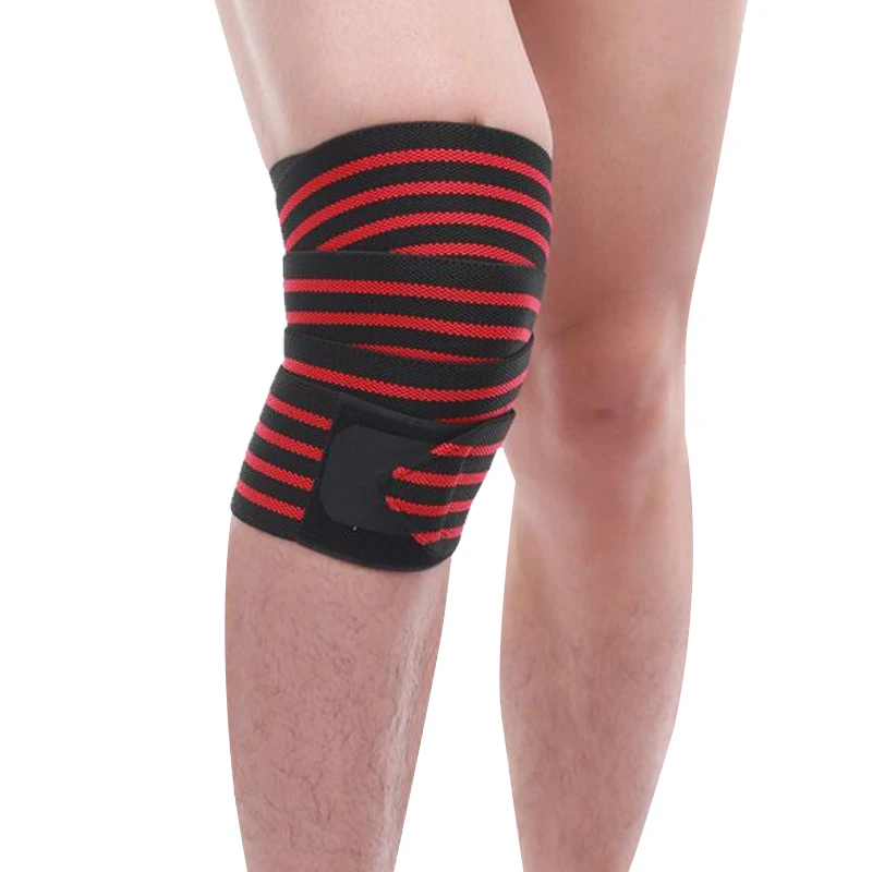 

Knee Support With Good Compression For Weight Lifting,Squats,Gym Workout And Power Lifting, Red/blue/yellow/black