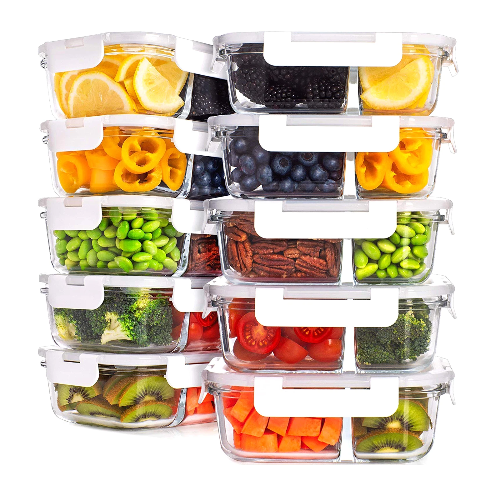 

Brand new transparent container kitchen food storage