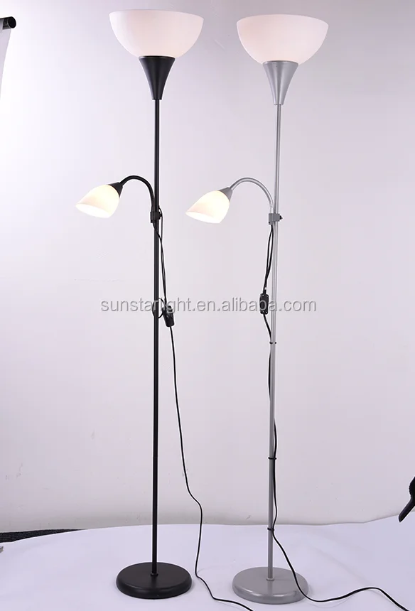 Modern Metal Adjustable Mother And Son Floor Lamp/light Long Arm