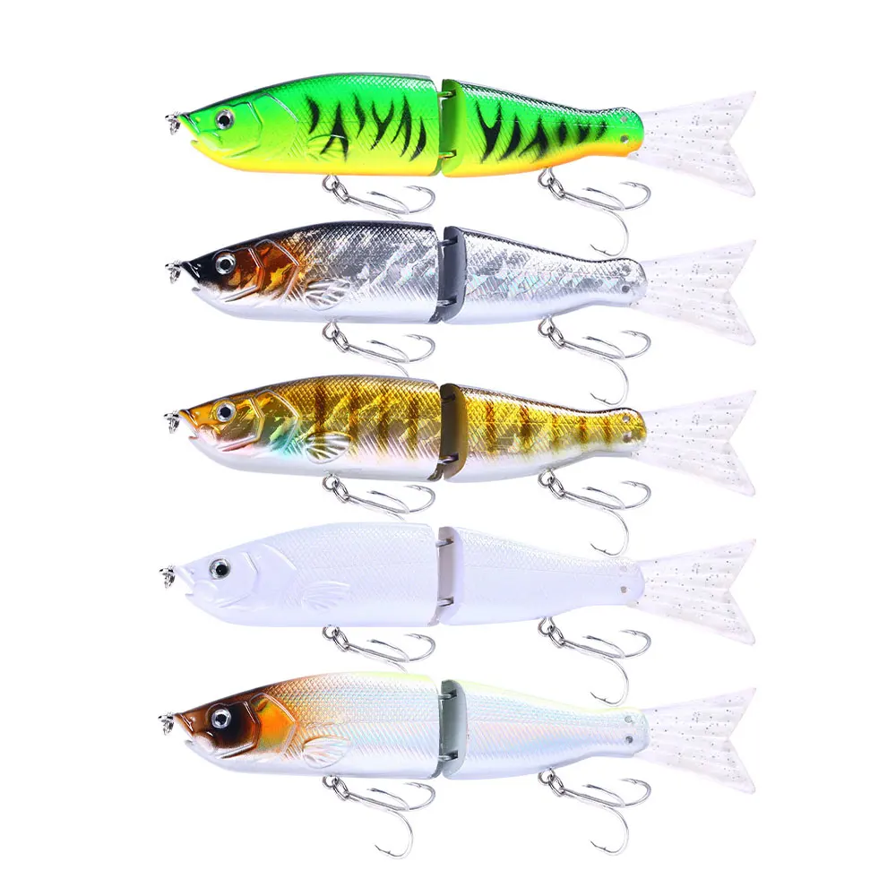 

18cm/52g fishing lures Swimbait 2 section multi jointed hard plastic Minnow fishing lure lure crankbait, As pictures