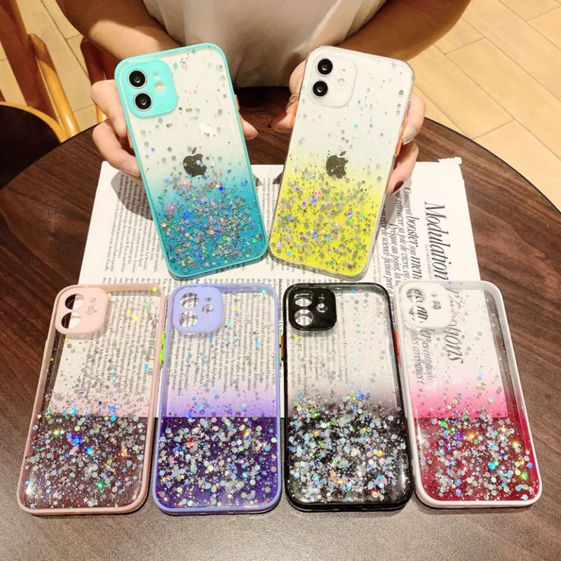 

2021 Clear Silicon Ultra Thin Soft TPU Case For iphone X Xr Xs max for iphone 12 pro max Transparent Phone Case mobile covers, Black,pink,green,yellow,white,purple