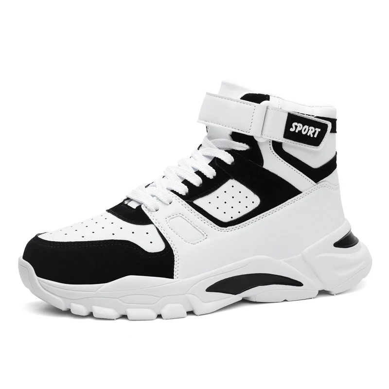 

HN2568 Wholesale new fashion high - top casual shoes shoes single shoes, 3 color